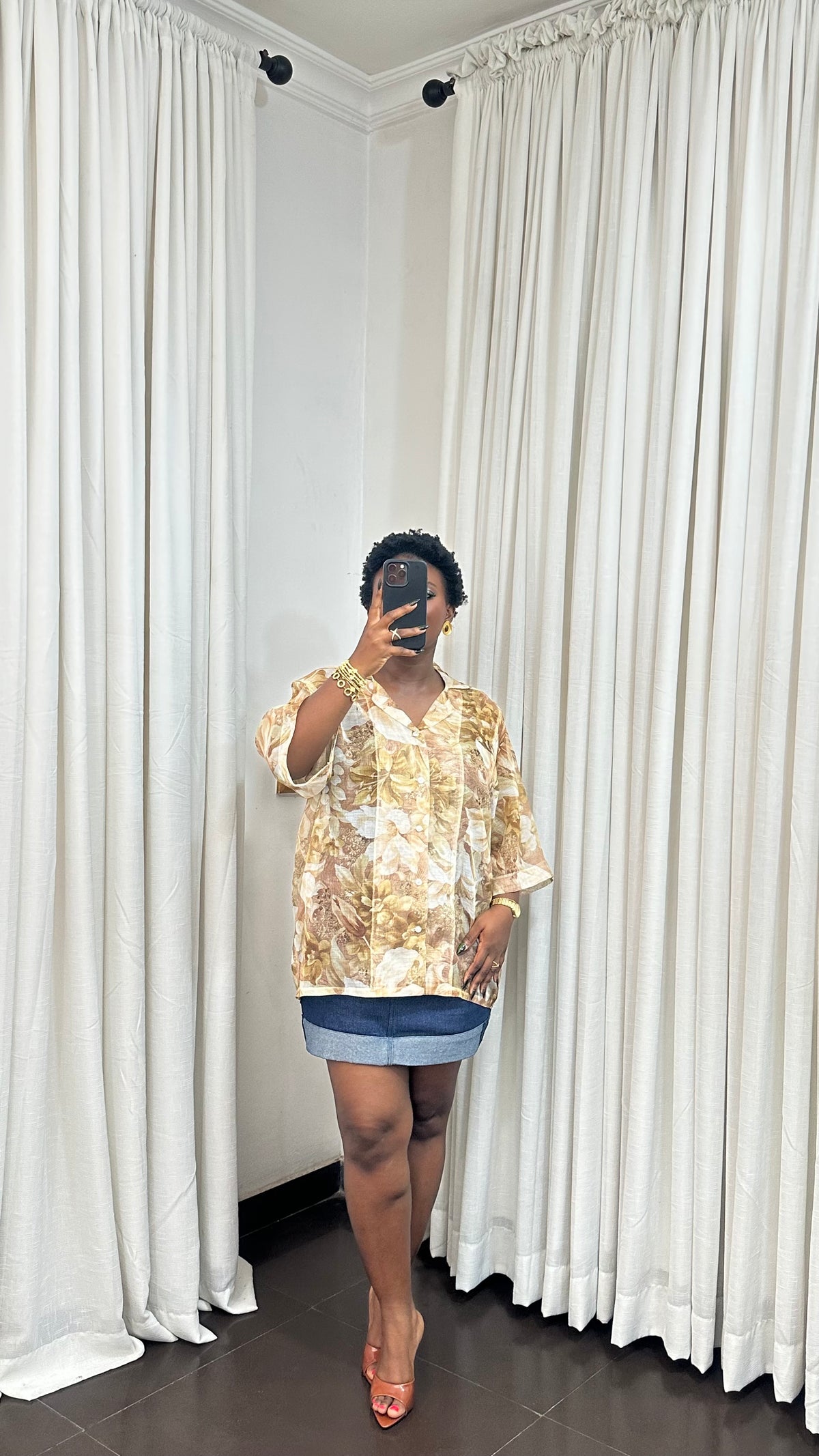Abiola Organza Top