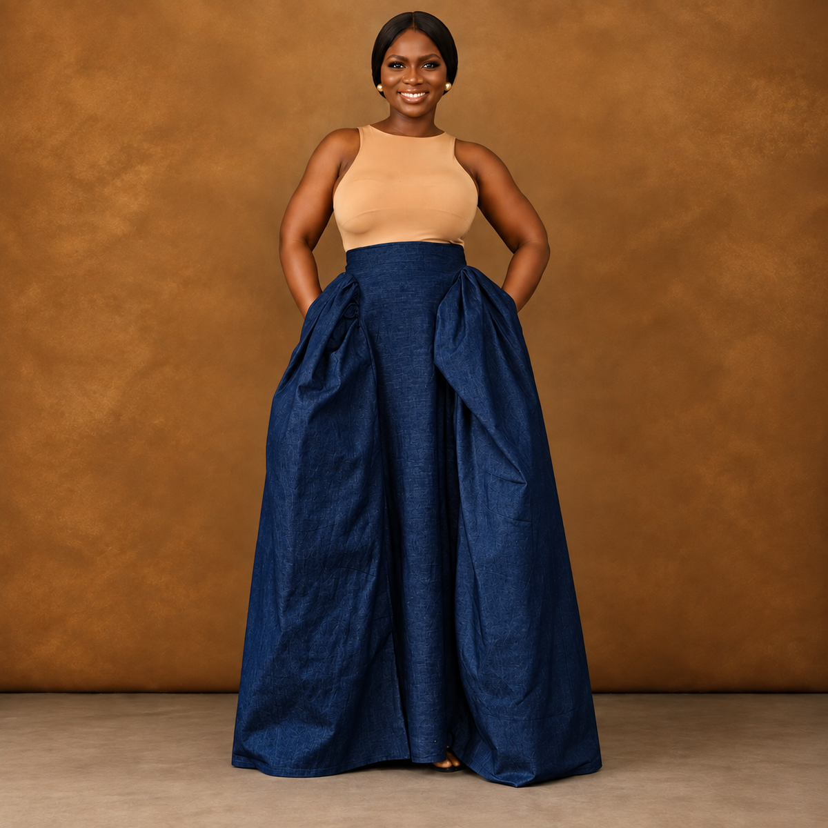 Teniola Denim Skirt