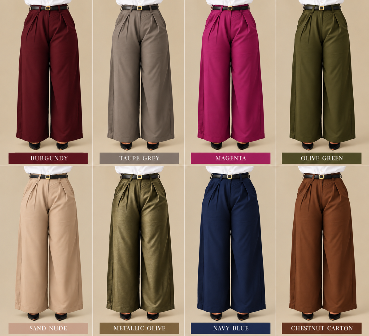 Fifi Wide Peg Trouser