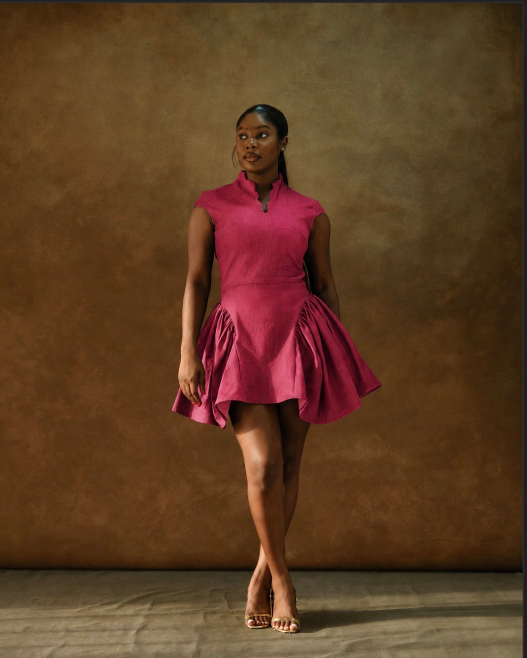 Teniola Mini Denim Dress