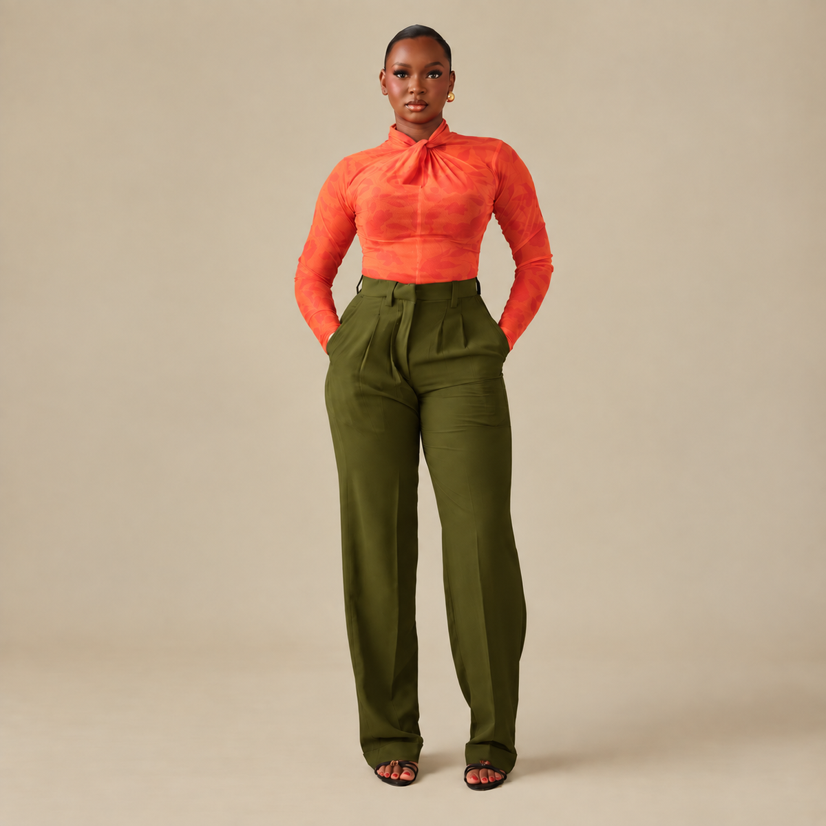 Fifi  Peg Leg Trouser