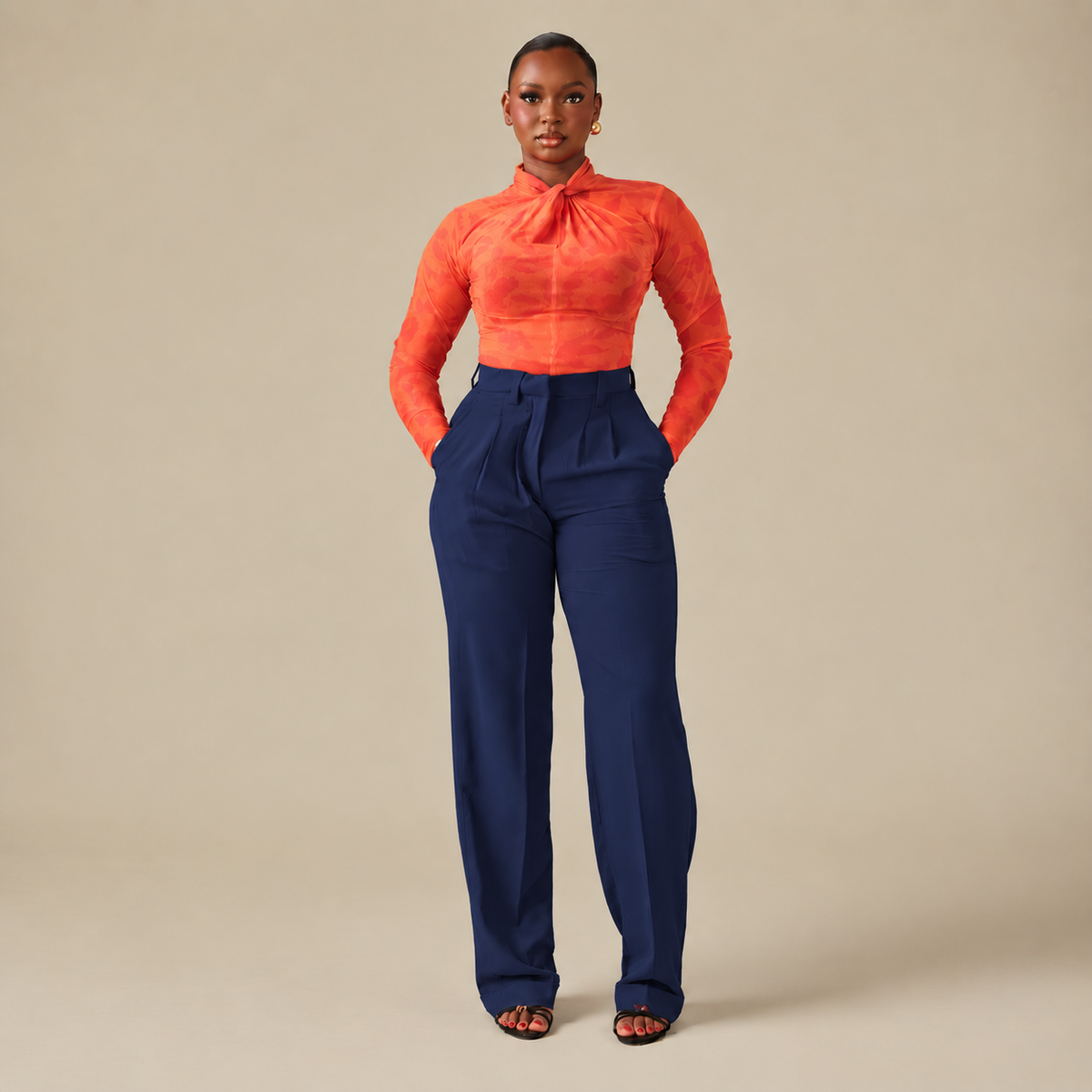 Fifi  Peg Leg Trouser