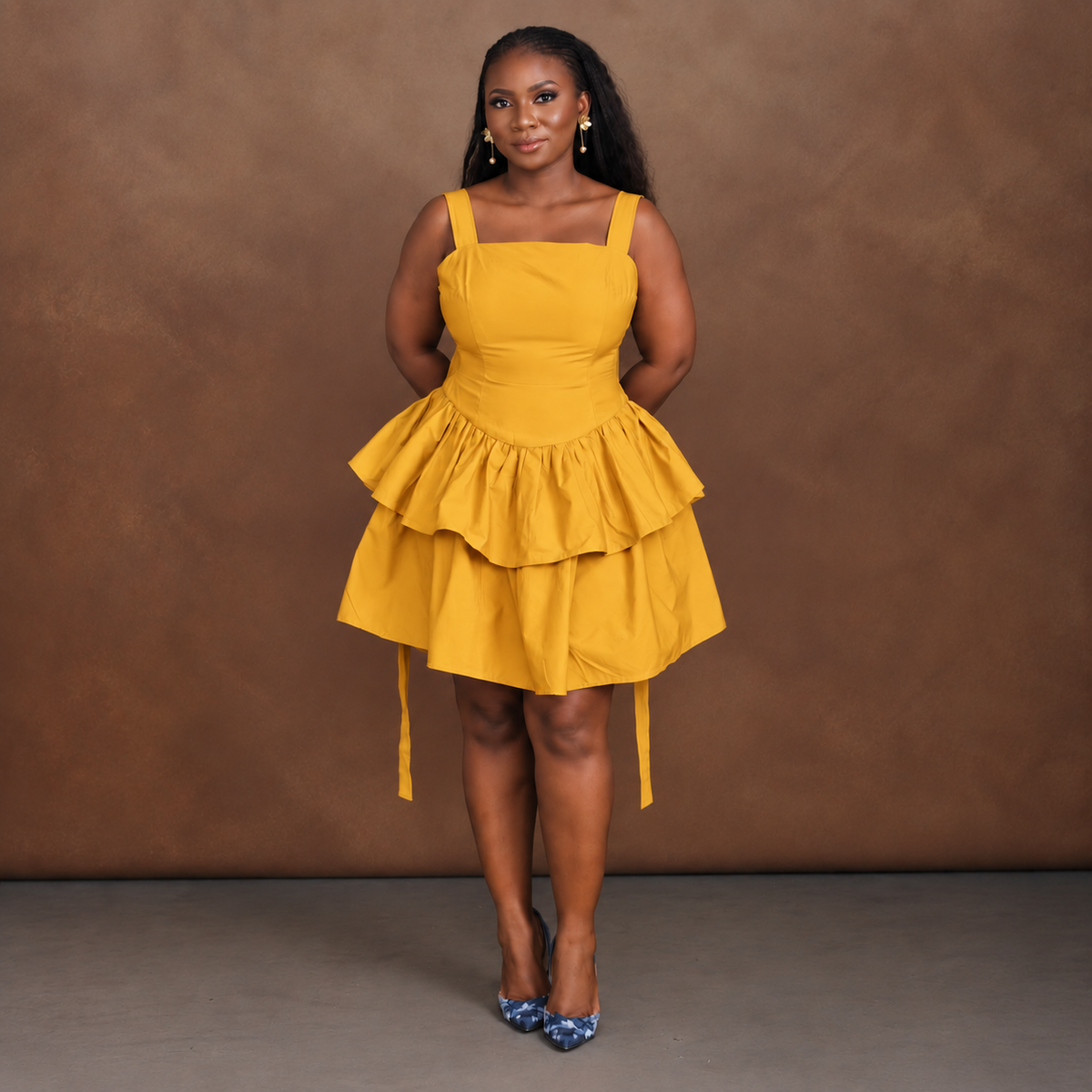 Ajoke Block Dress